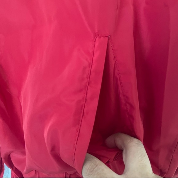 Outer Edge woman’s Red and Navy 80s jacket size XL windbreaker street wear - Picture 5 of 10
